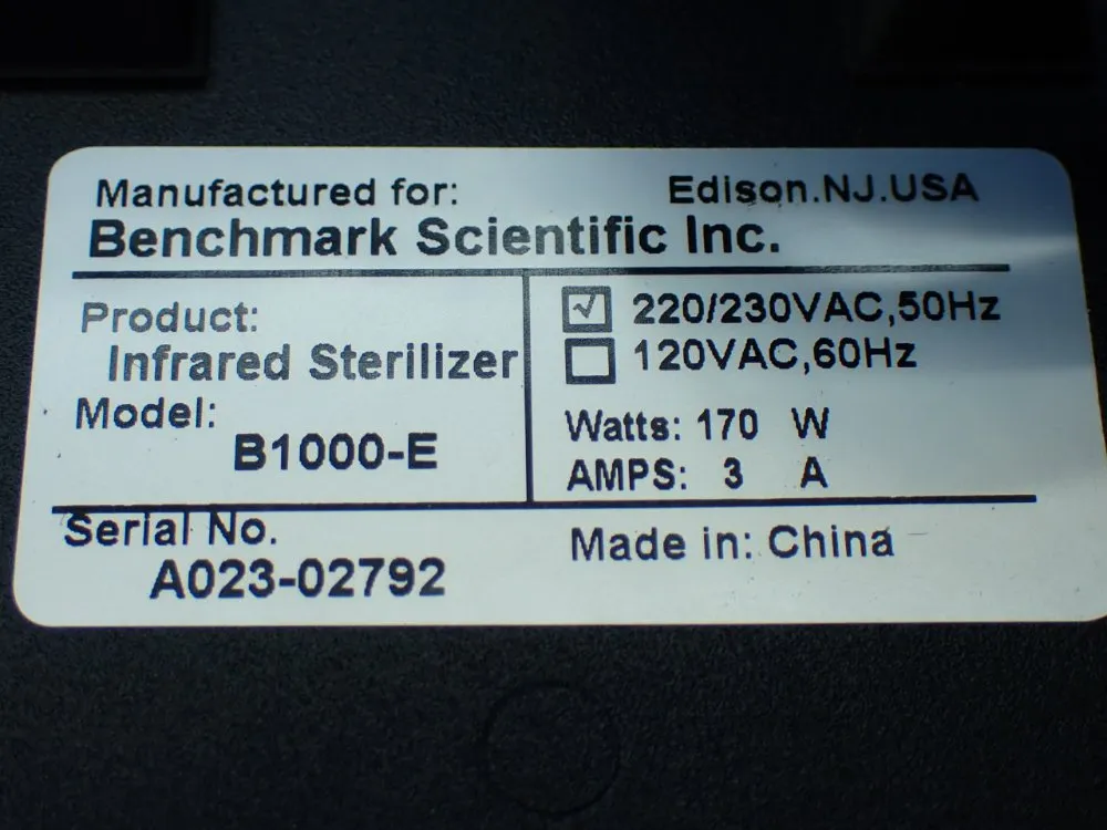 Thomas Scientific Infrared Sterilizer - B100-e