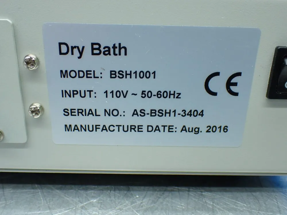 Benchmark Scientific Digital Heat Block Dry Bath - Bsh1001