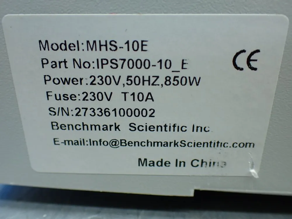 Benchmark Scientific Multi-position Hotplate Stirrer - Mhs-10e