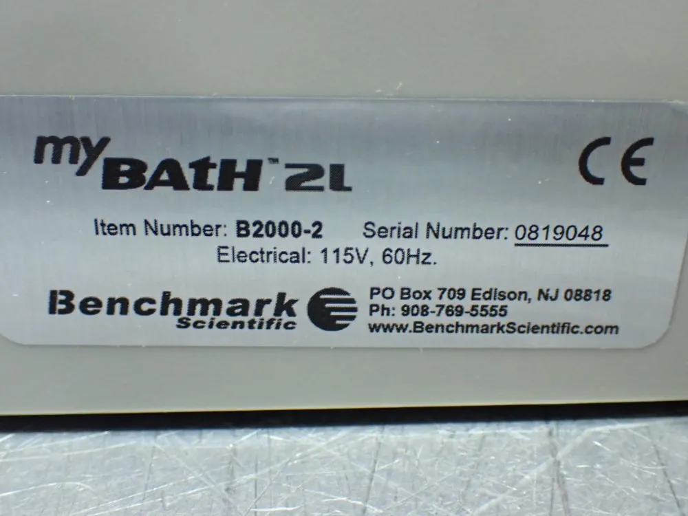 Benchmark Scientific Mybath 2 Liter Water Bath - B2000-2