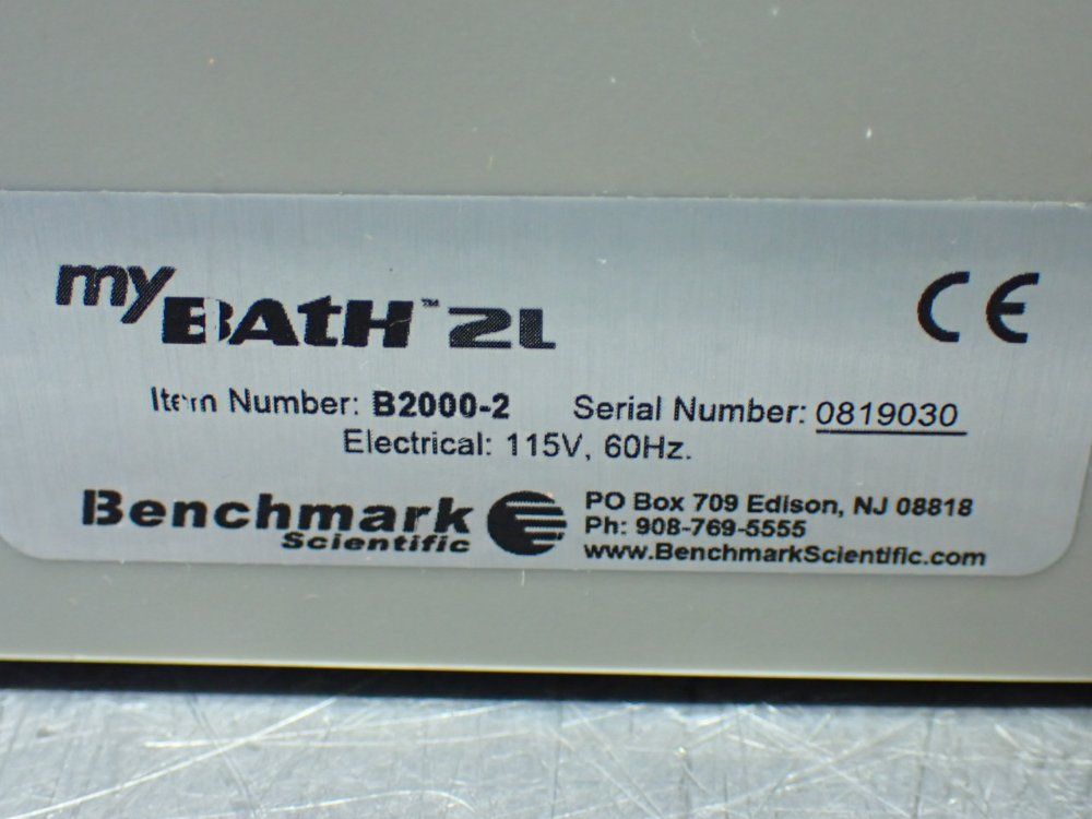Benchmark Scientific Mybath 2 Liter Water Bath - B2000-2