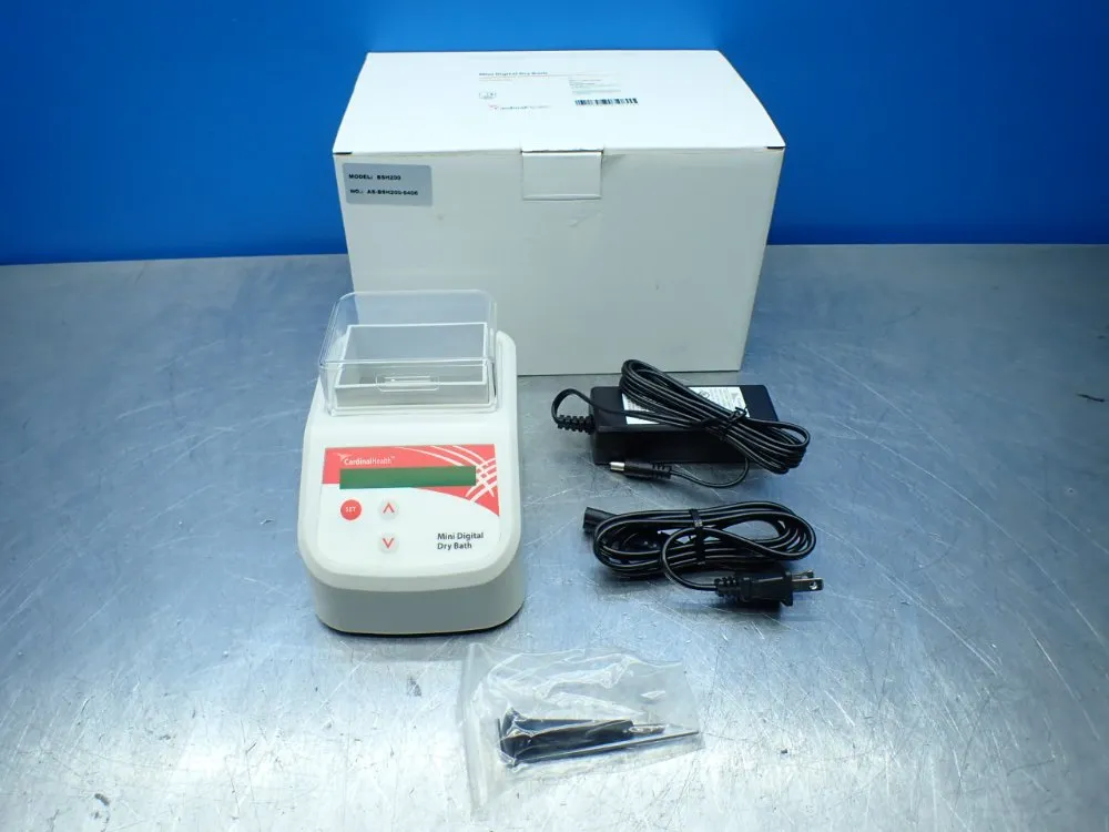 Cardinal Health Mini Digital Dry Bath - Bsh200