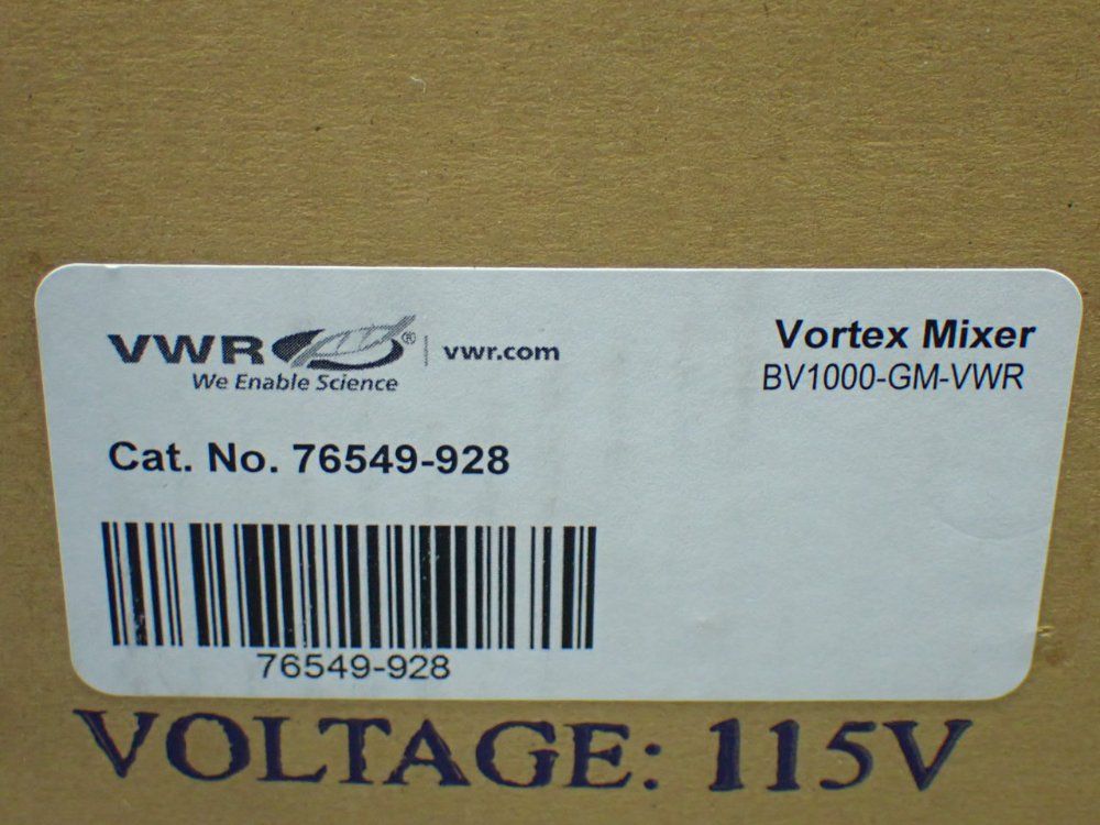 Vwr Vortexer Mixer. - Bv1000-gm