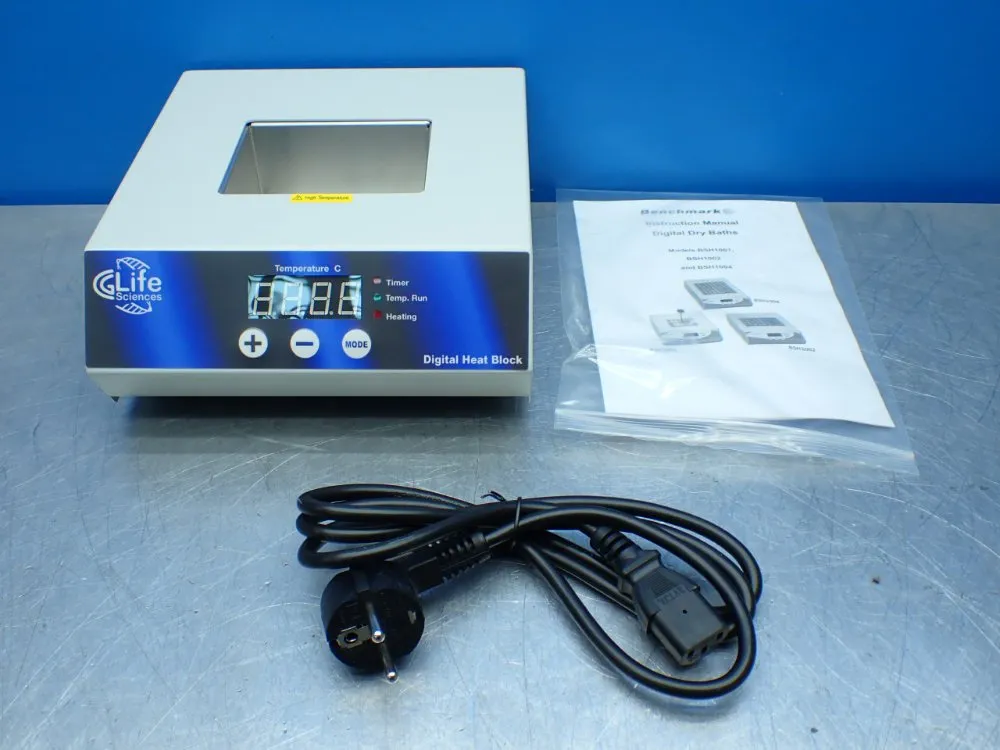 Chemglass Life Sciences Digital Heat Block Dry Bath - Bsh1001-e