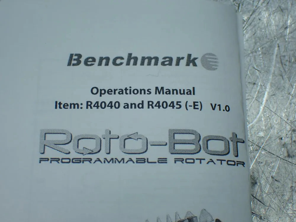 Benchmark Scientific Roto-bot Programmable Rotator - R4045