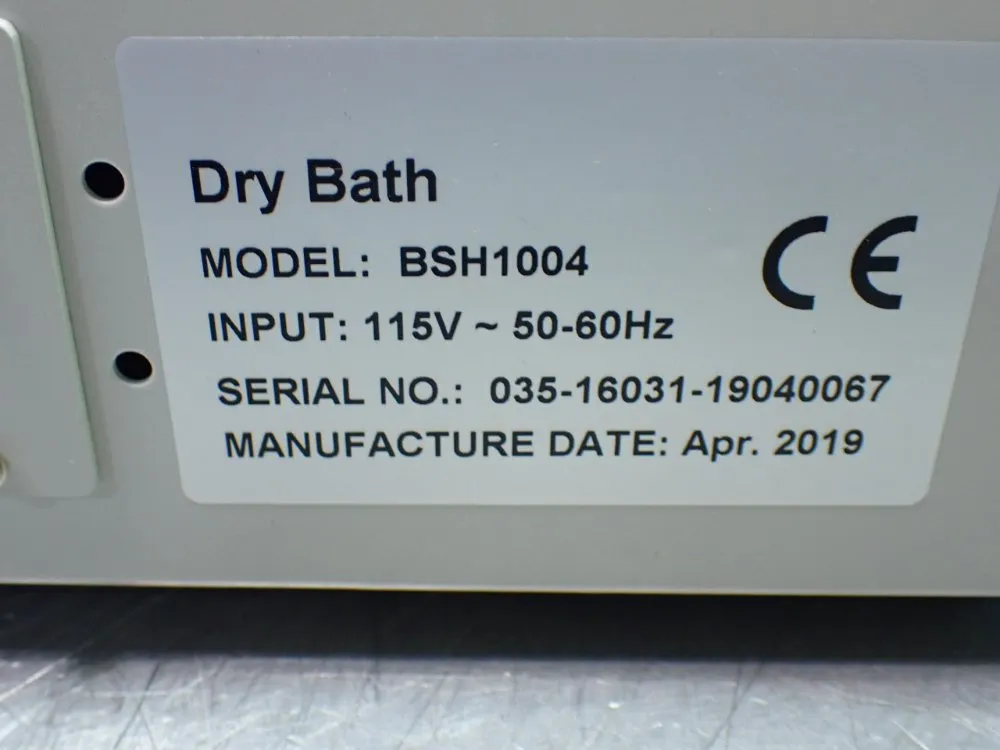 Benchmark Scientific Digital Heat Block Dry Bath - Bsh1004