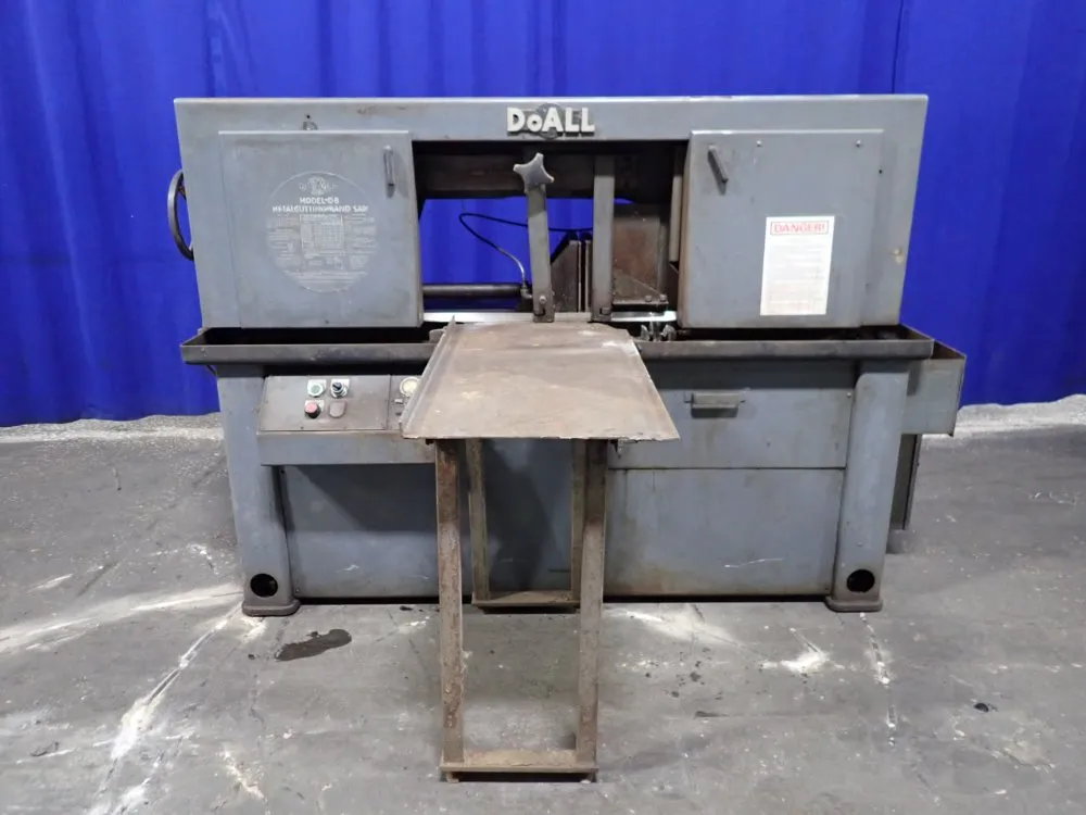 Doall 13 1/2" X 20" Horizontal Band Saw - C-8