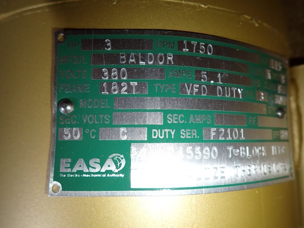 Baldor 3 Hp Motor