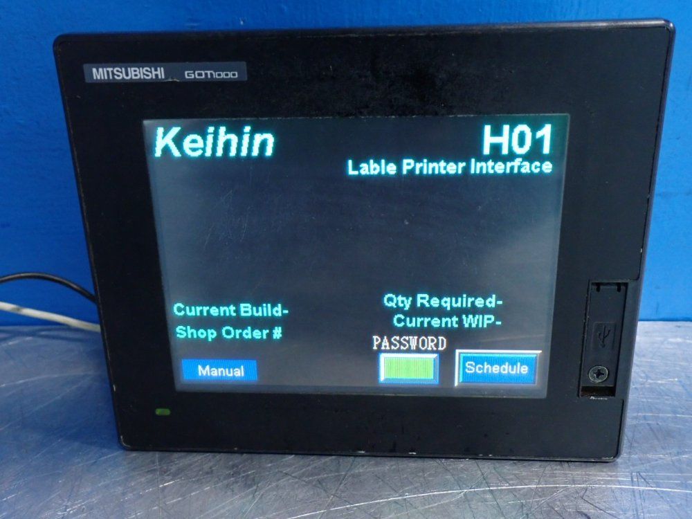 Mitsubishi Electric Got1000 Hmi Touch Interface Panel - Gt1455-qtbde