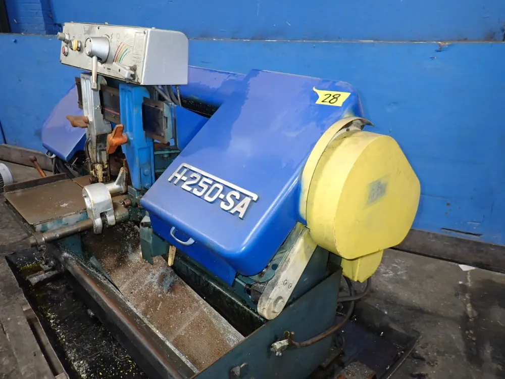 Amada 18" X 10" Horizontal Band Saw - H-250-sa