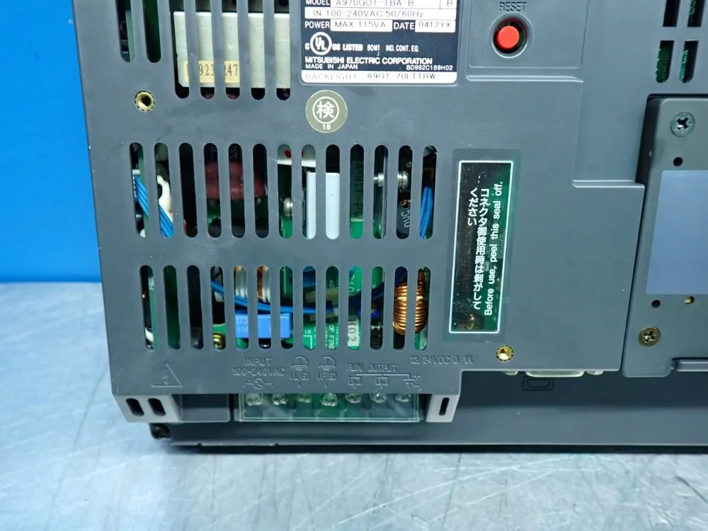 Mitsubishi Electric Operator Graphic Operation Terminal Interface - A970got-tba-b