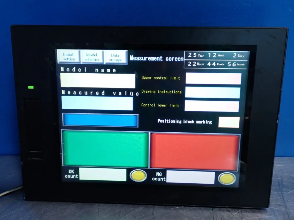 Keyence Vt5-series Tft Color Touch Panel Display - Vt5-x10