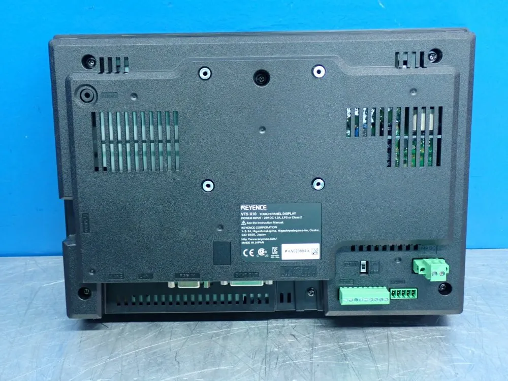 Keyence Vt5-series Tft Color Touch Panel Display - Vt5-x10