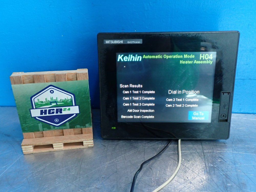 Mitsubishi Electric Got1000 Graphic Hmi Touch Panel - Gt1455-qtbde