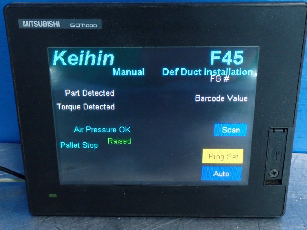 Mitsubishi Electric Got1000 Graphic Hmi Touch Panel - Gt1455-qtbde