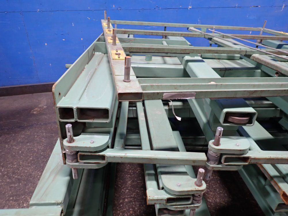 Steel Storage System 82 3/4" Roll Out Racking