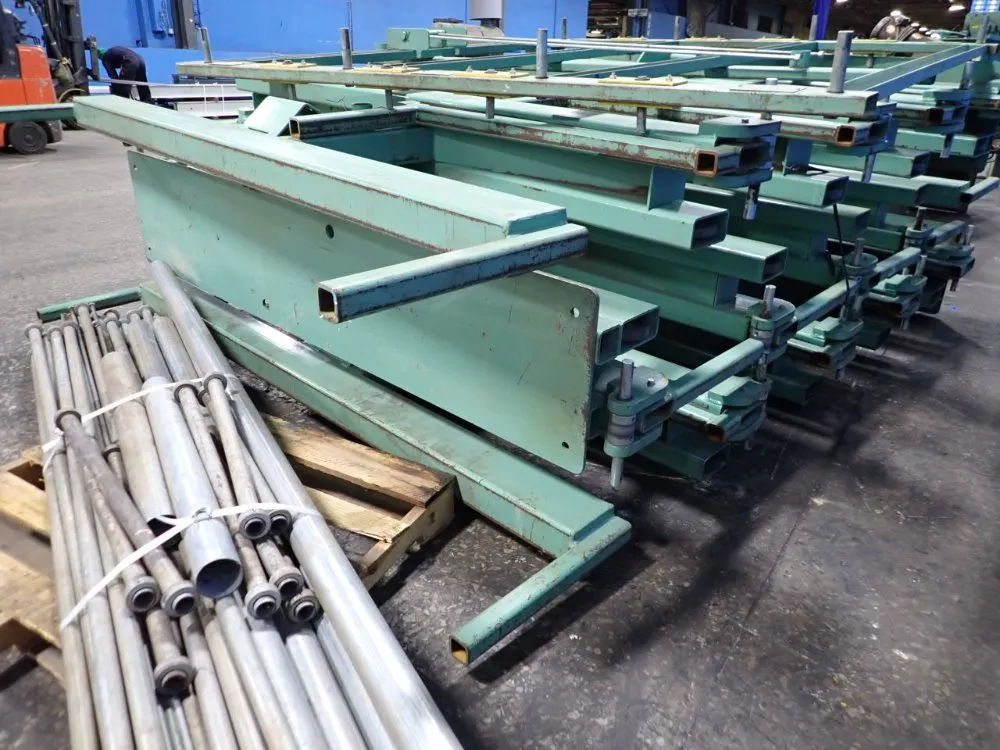 Steel Storage System 82 3/4" Roll Out Racking