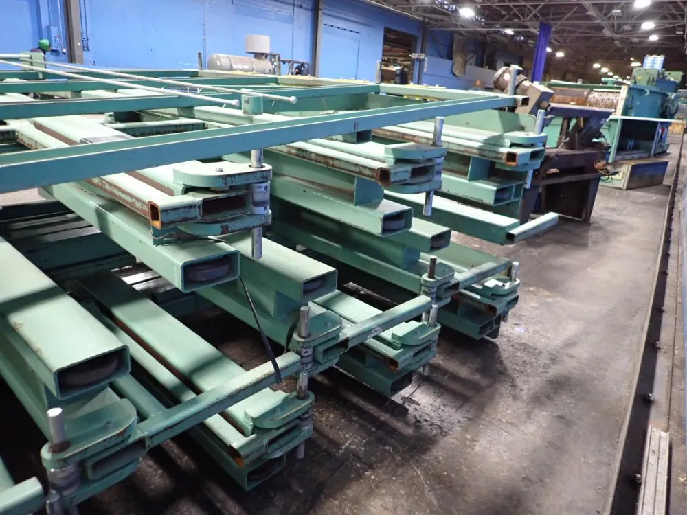 Steel Storage System 82 3/4" Roll Out Racking