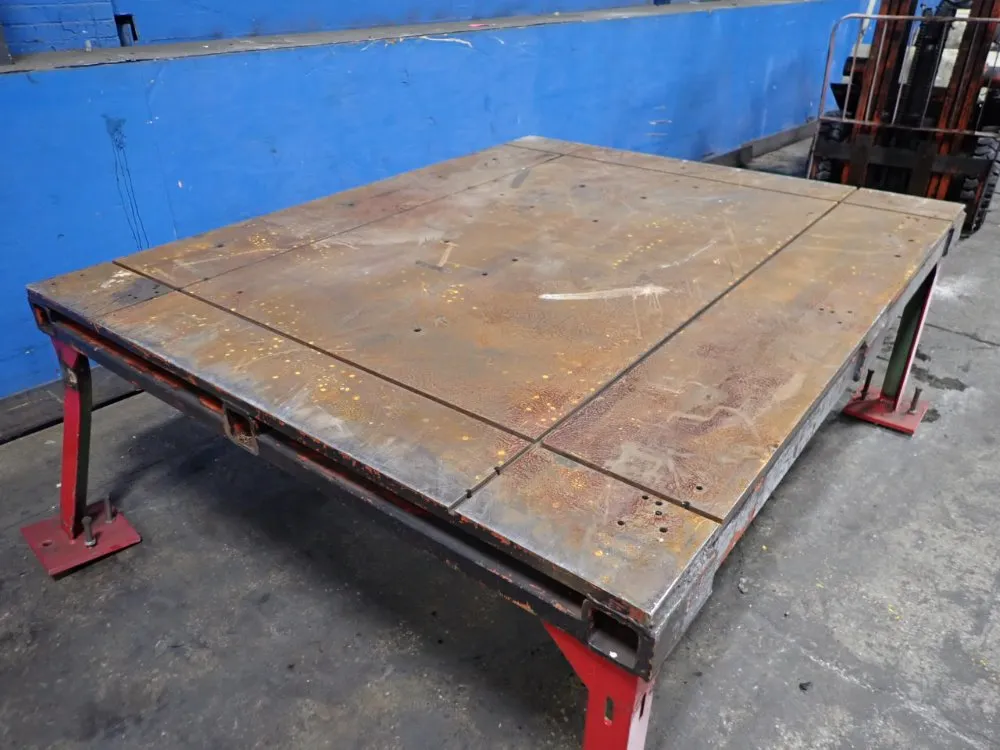 72" X 90" Welding Table