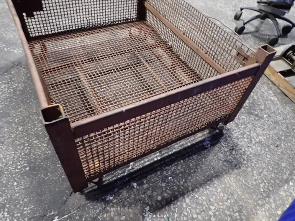 51 1/2" X 42" X 16" Stackable Wire Basket