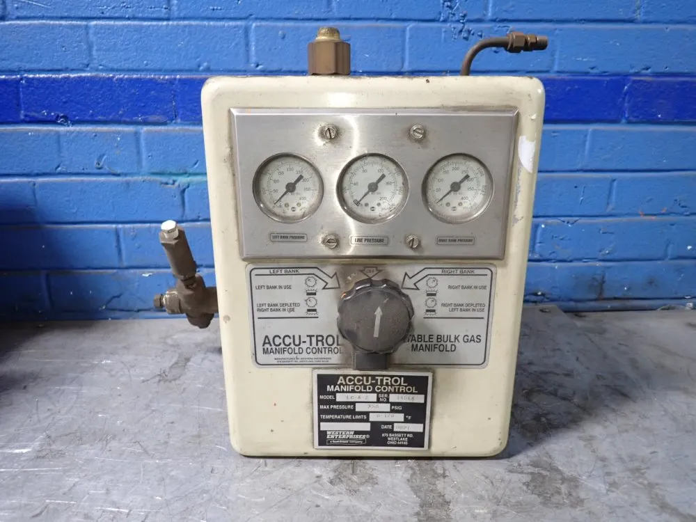 Western Enterprises Manifold Control - Lc-4-2