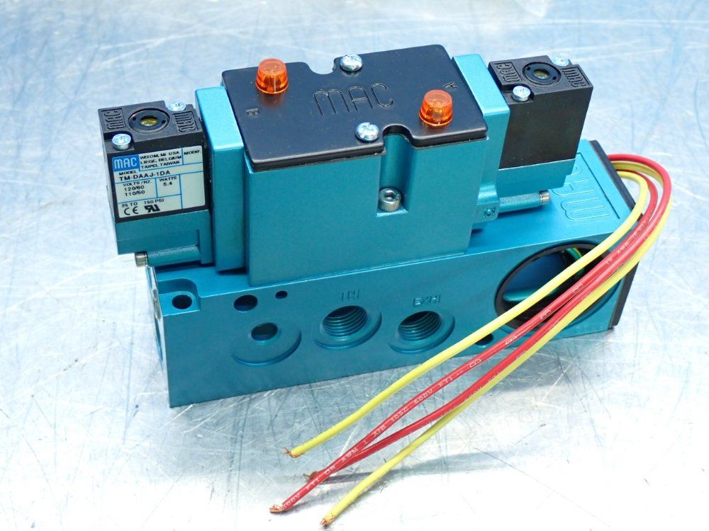 Mac 82-series 4-way Solenoid Valve - 82a-ec-cka-tm-daap-1da