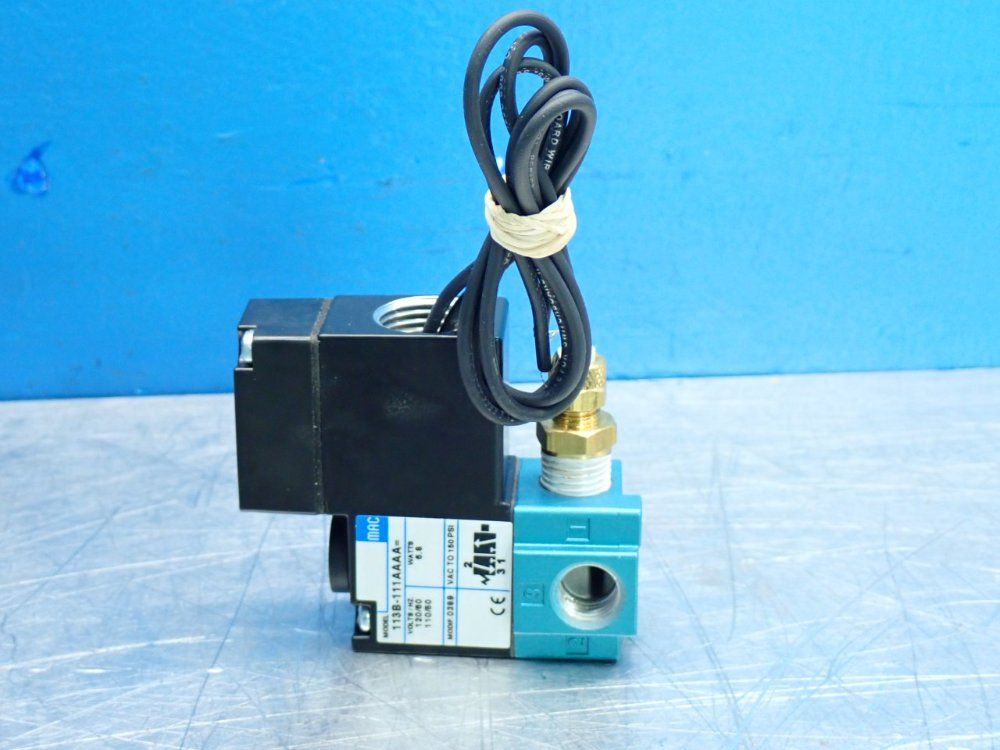 Mac 3-way 100-series Solenoid Valve Unit - 113b-111aaa