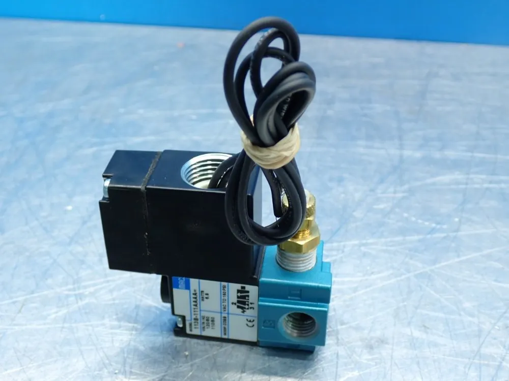 Mac 3-way 100-series Solenoid Valve Unit - 113b-111aaa