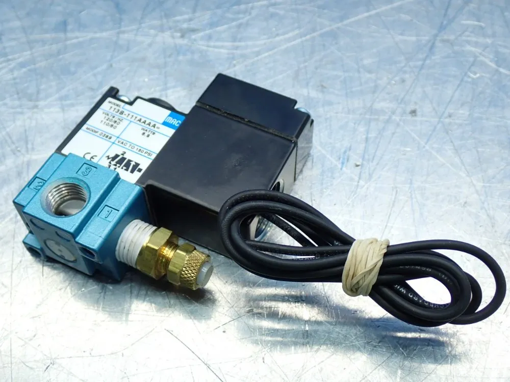 Mac 3-way 100-series Solenoid Valve Unit - 113b-111aaa
