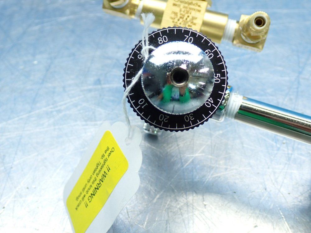 Swagelok 2500psig 40-series Brass 3-way Ball Valve Assembly - B-43xf4