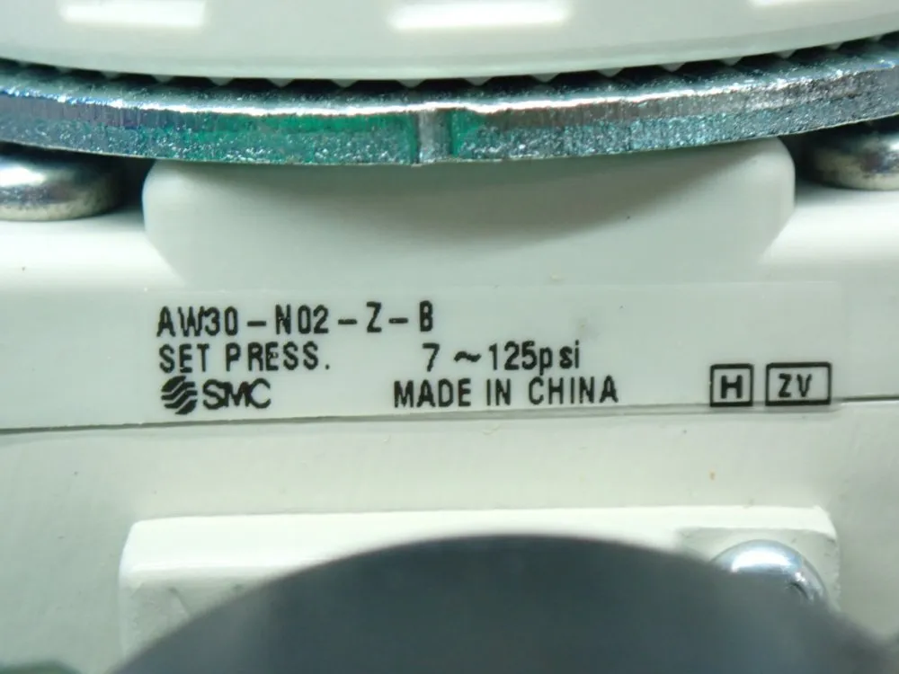 Smc 3/8 Port Size, Npt Thread 7-125psi Integrated Filter Regulator - Aw30-n02-z-b