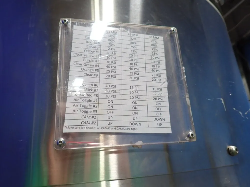 Hoosier Feeder Co. 40" Centrifugal Feeder System
