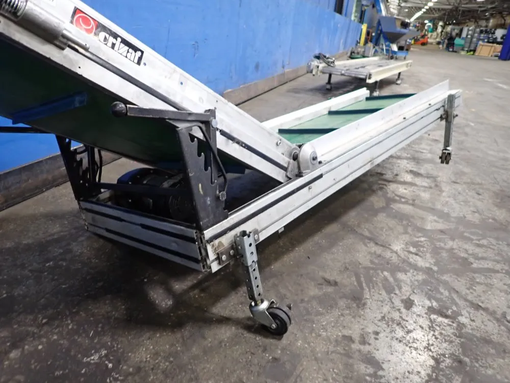 19" X 105" Incline Belt Conveyor