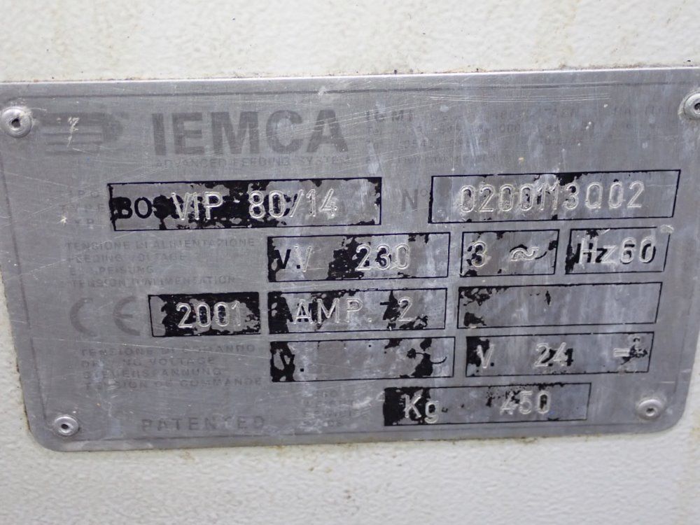 Iemca 55 1/2" Bar Feeder - Vip 80/14