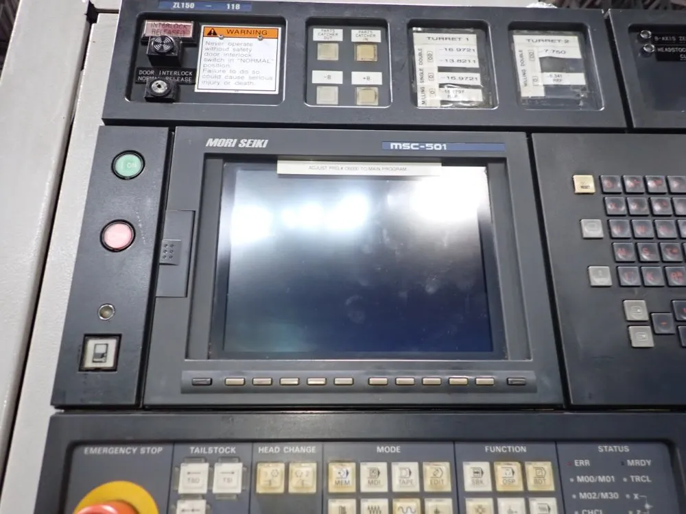 Mori Seiki Cnc Lathe - Zl-150smc