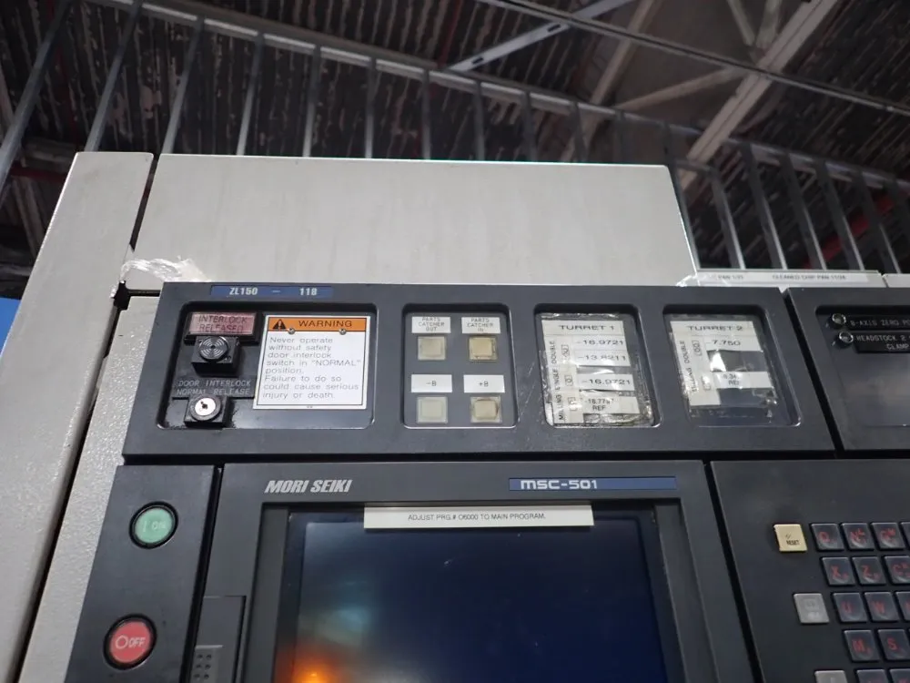 Mori Seiki Cnc Lathe - Zl-150smc