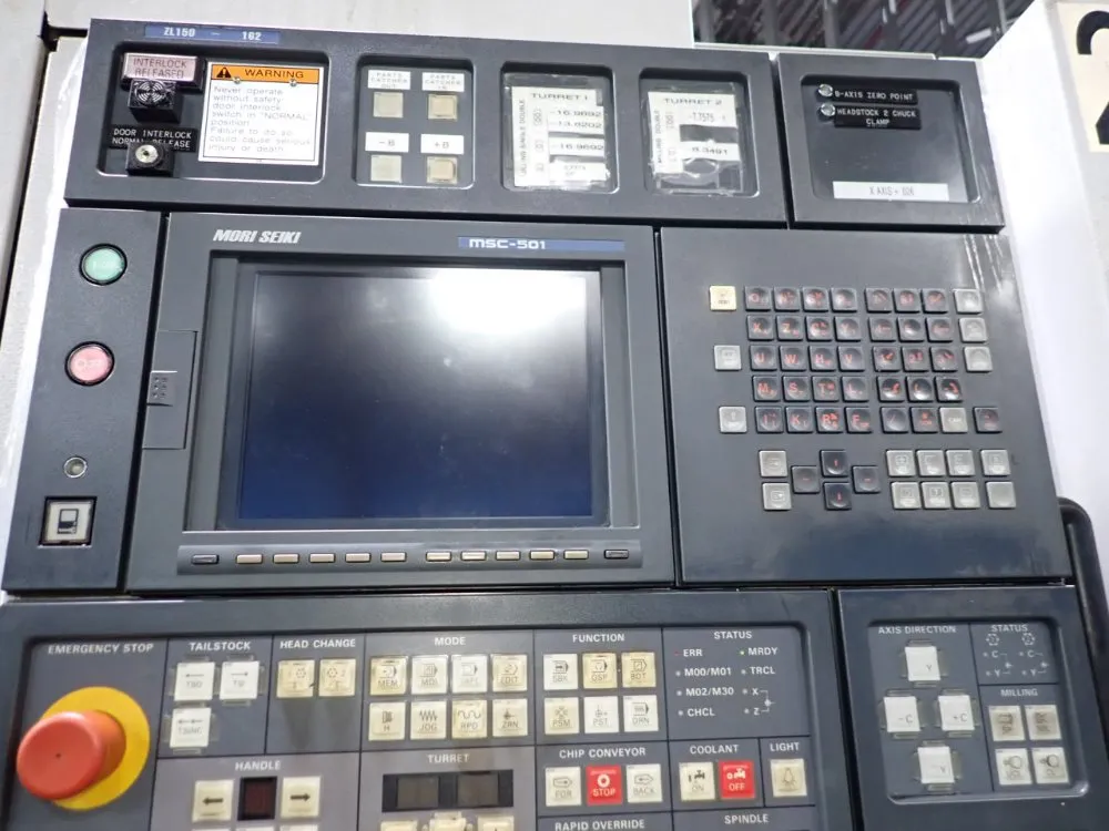 Mori Seiki Cnc Lathe - Zl-150smc