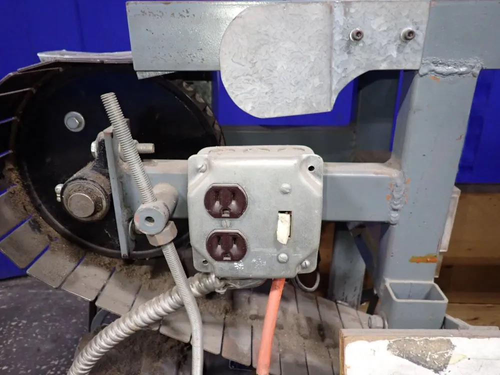 7 1/2" X 129" Powered Belt Conveyor