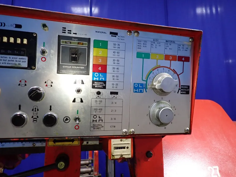 19" X 18" Horizontal Band Saw - Ha-400w