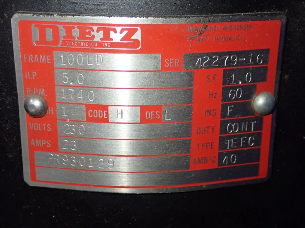 Custom Crimp 5 Hp Crimper