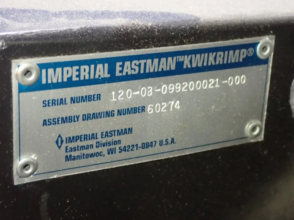 Custom Crimp 5 Hp Crimper