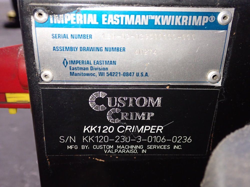 Custom Crimp 3.6 Kw Crimper - Kk120
