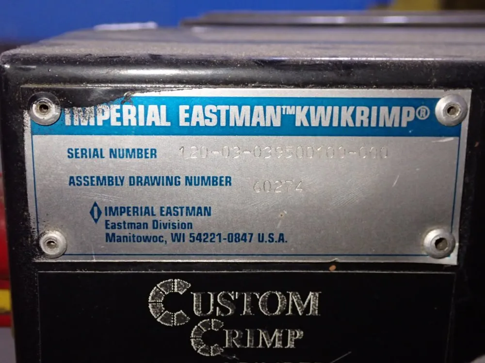 Custom Crimp 3.6 Kw Crimper - Kk120