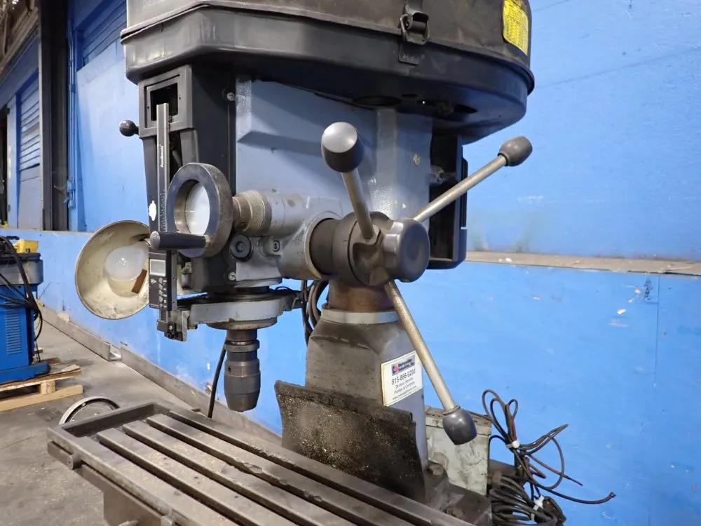 8" X 22" Vertical Mill