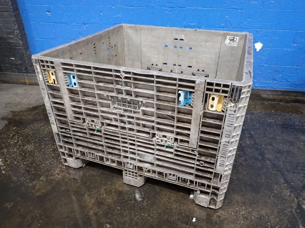 41 1/2" X 44 1/2" X 27 1/2" Collapsible Bulk Container