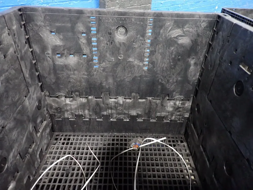 Orbis 44" X 41" X 36 1/2" Collapsible Bulk Container