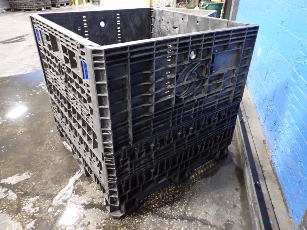 Orbis 44" X 41" X 36 1/2" Collapsible Bulk Container