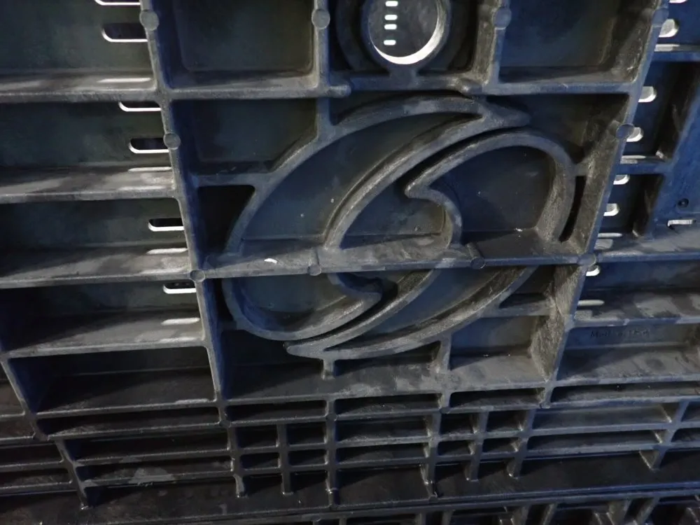 Orbis 44" X 41" X 36 1/2" Collapsible Bulk Container