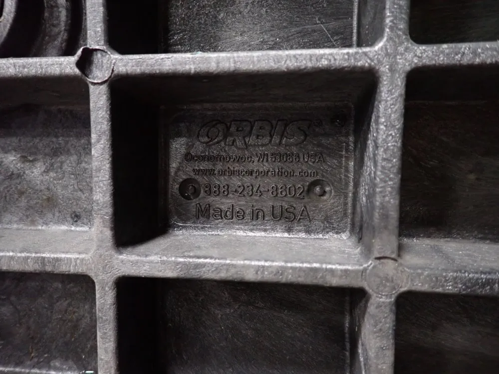 Orbis 44" X 41" X 36 1/2" Collapsible Bulk Container