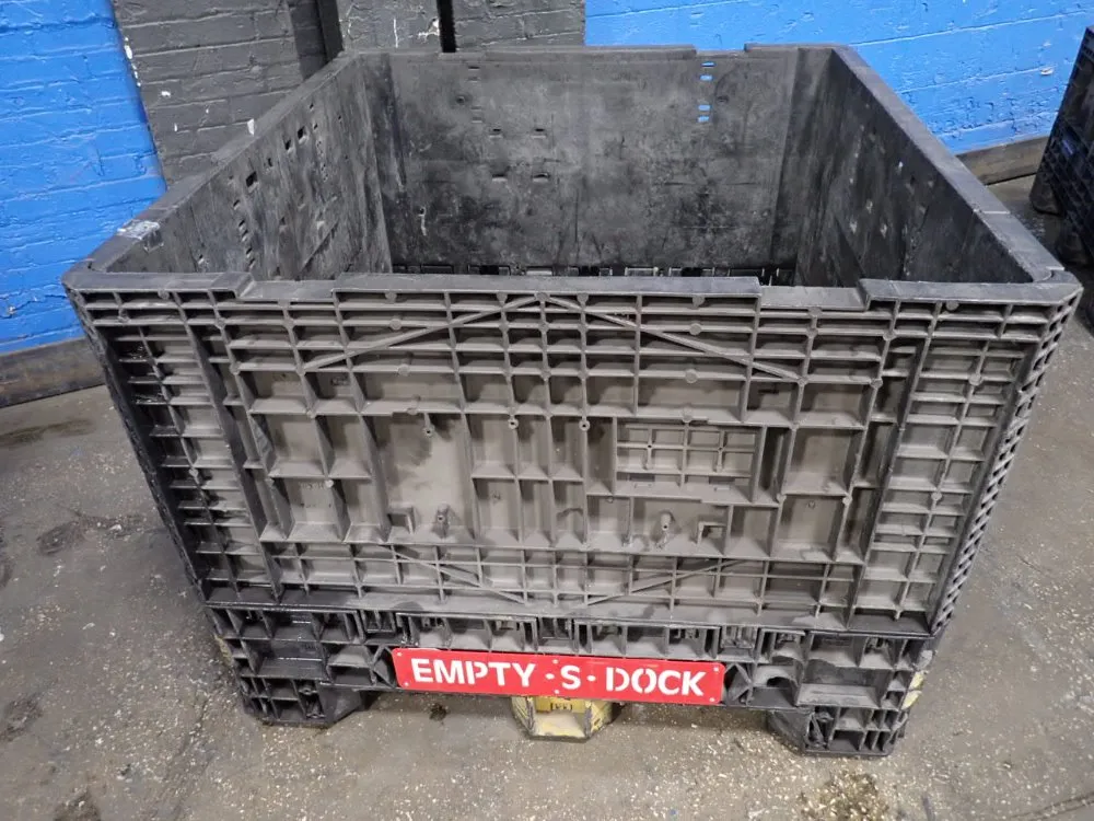 43 1/2" X 41" X 28" Collapsible Bulk Container